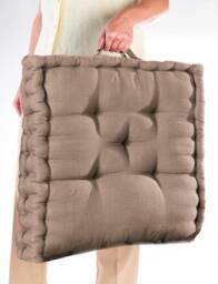 Chums Luxury Back & Seat Booster Cushion in Light Brown - thumbnail 9