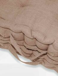 Chums Luxury Back & Seat Booster Cushion in Light Brown - thumbnail 8