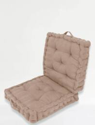 Chums Luxury Back & Seat Booster Cushion in Light Brown - thumbnail 3