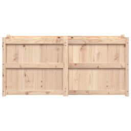 Berkfield Home Garden Planter 150x50x70 cm Solid Wood Pine in Brown - Size: 150 x 50 x 70 cm - thumbnail 5