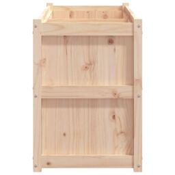 Berkfield Home Garden Planter 150x50x70 cm Solid Wood Pine in Brown - Size: 150 x 50 x 70 cm - thumbnail 6