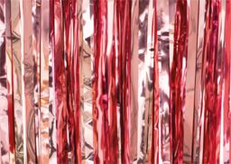 Netagon Shimmer Tinsel Curtain 2M x 1M Rose Gold - thumbnail 8