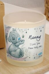 Personalised Memento Company Personalised Moon & Stars Me To You Scented Jar Candle in Off-White - thumbnail 4