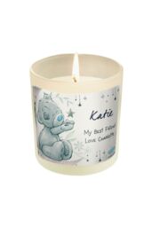 Personalised Memento Company Personalised Moon & Stars Me To You Scented Jar Candle in Off-White - thumbnail 1