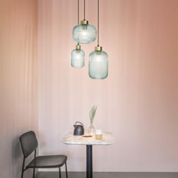 Netlighting Mint3 Indoor Glass DomeCeiling Pendant Lamp 1 Light Green E27 - thumbnail 2