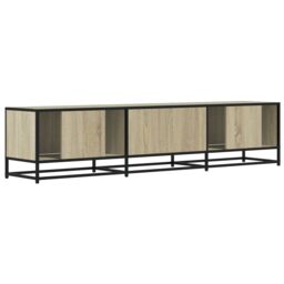 Berkfield Home TV Cabinet Sonoma Oak 180x35x41 cm Engineered Wood in Brown - Size: 180 x 35 x 41 cm - thumbnail 6