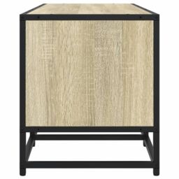 Berkfield Home TV Cabinet Sonoma Oak 180x35x41 cm Engineered Wood in Brown - Size: 180 x 35 x 41 cm - thumbnail 5