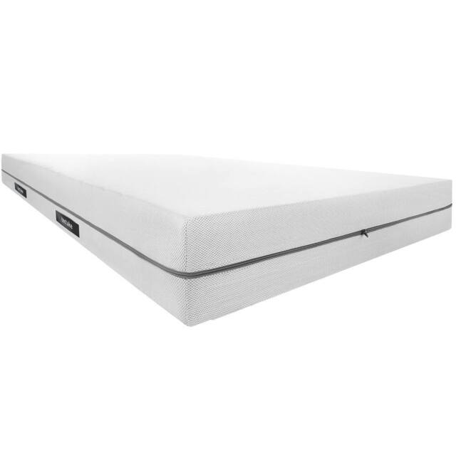 tectake 2-In-1 Mattress Sky 2 Firmness Levels, 3D Mesh Surface - 100 X 200 Cm in White - Size: Single - image 1
