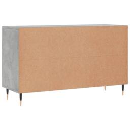 Berkfield Home Sideboard Concrete Grey 100x36x60 cm Engineered Wood - Size: 100 x 36 x 60 cm - thumbnail 8