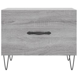 Berkfield Home Coffee Tables 2 pcs Grey Sonoma 50x50x40 cm Engineered Wood - Size: 50 x 50 x 40 cm - thumbnail 6