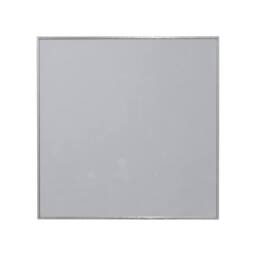 Showerdrape Paddington Brushed Framed Square Mirror 45x45cm in Silver - Size: 45x45 cm - thumbnail 8