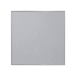 Showerdrape Paddington Brushed Framed Square Mirror 45x45cm in Silver - Size: 45x45 cm - thumbnail 4