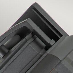 Netlighting Quoizel Byron Outdoor Wall Lantern Graphite with Pewter Reflector IP44 in Grey - thumbnail 3