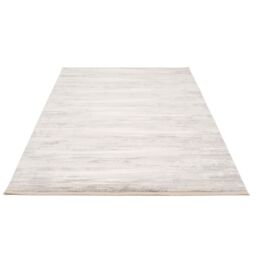 Kukoon Beige Grey Abstract Fringed Tassel Soft Pile Living Room area Rug - Size: 200 cm x 290 cm - thumbnail 7