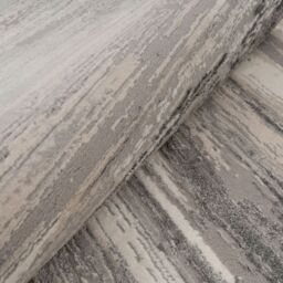 Kukoon Beige Grey Abstract Fringed Tassel Soft Pile Living Room area Rug - Size: 200 cm x 290 cm - thumbnail 9