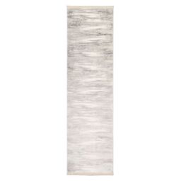 Kukoon Beige Grey Abstract Fringed Tassel Soft Pile Living Room area Rug - Size: 200 cm x 290 cm - thumbnail 4