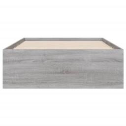 Berkfield Home Modern Bed Frame with Drawers without Mattress Grey Sonoma 100x200 cm - thumbnail 6