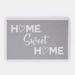 OHS House Door Kitchen Floor Rug Home Sweet Home Mat, Grey - 40 x 60cm - Size: Small - thumbnail 4