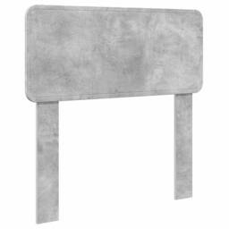 Berkfield Home Bed Frame with Headboard Concerte 90 x 200 cm Solid Pine Wood in Grey - thumbnail 6