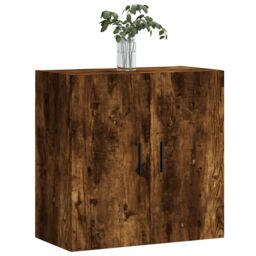Berkfield Home Wall Cabinet Smoked Oak 60x31x60 cm Engineered Wood in Brown - Size: 60 x 31 x 60 cm - thumbnail 3