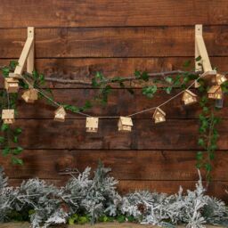 Widdop Christmas LED String Lights Decorations Battery Operated - XMas Houses in Medium Beige - thumbnail 6
