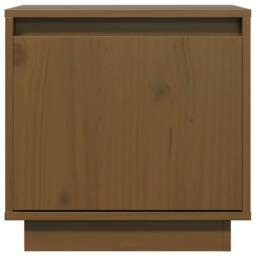 Berkfield Home Bedside Cabinets 2 pcs Honey Brown 40x30x40 cm Solid Wood Pine - Size: 40 x 30 x 40 cm - thumbnail 3