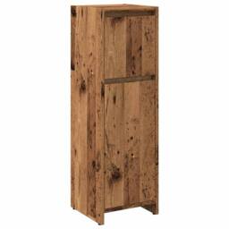 Berkfield Home Bathroom Cabinet Old Wood 30x30x95 cm Engineered Wood in Brown - Size: 30 x 30 x 95 cm - thumbnail 2