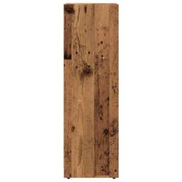 Berkfield Home Bathroom Cabinet Old Wood 30x30x95 cm Engineered Wood in Brown - Size: 30 x 30 x 95 cm - thumbnail 5