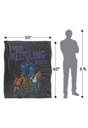 Warner Brothers Scooby Doo Officially Licensed Silky Touch Super Soft Throw Blanket 152 x 127 cm in White - thumbnail 5
