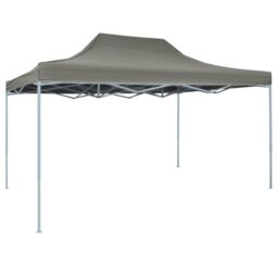 Berkfield Home Professional Folding Party Tent 3x4 m Steel Anthracite in Black - thumbnail 1