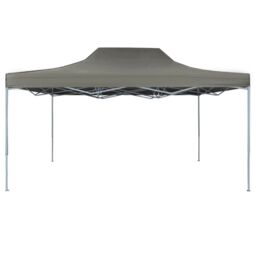 Berkfield Home Professional Folding Party Tent 3x4 m Steel Anthracite in Black - thumbnail 2