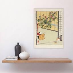 "Artery8 Helen Hyde Japanese Home Interior Decoration Wall Art Print - Size: W12"" x H16""" - thumbnail 4