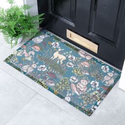 Artsy Mats Into The Woods x Celia Battaini Doormat (70 x 40cm) in White - Size: 40 cm x 70 cm - thumbnail 1