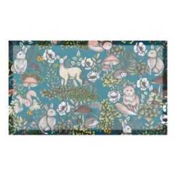 Artsy Mats Into The Woods x Celia Battaini Doormat (70 x 40cm) in White - Size: 40 cm x 70 cm - thumbnail 2