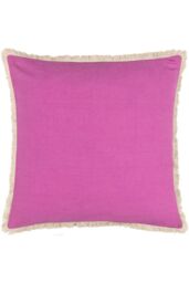 Furn Cypressa Floral Mosaic 100% Cotton Cushion in Lilac - Size: 50 cm x 50 cm - thumbnail 2