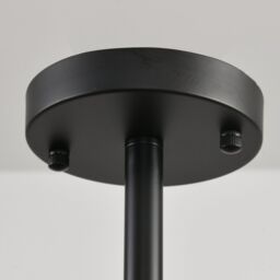 Garwarm 7- Blade 51cm Ceiling Fan with Remote Control & Light Kit Included in Black - thumbnail 6
