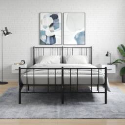 Berkfield Home Wall-mounted Bedside Cabinets 2 pcs White 35x35x20 cm - Size: 35 x 35 x 20 cm - thumbnail 1