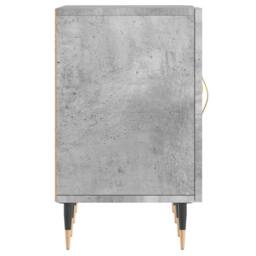 Berkfield Home TV Cabinet Concrete Grey 150x30x50 cm Engineered Wood - Size: 150 x 30 x 50 cm - thumbnail 7