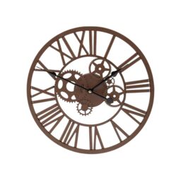 Marco Paul Mechanical Skeleton Wall Clock Indoor Outdoor in Brown - thumbnail 2