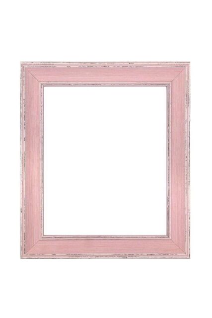 Frames & Mirrors 4U Scandi Slate Grey Photo Frame 9 x 6 Inch in Light Pink - image 1