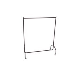 Oypla All Metal Super Heavy Garment Clothes Rail - 4ft in Black - thumbnail 4