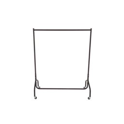 Oypla All Metal Super Heavy Garment Clothes Rail - 4ft in Black - thumbnail 2