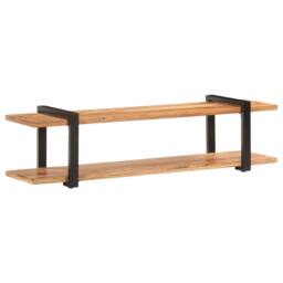 Berkfield Home TV Cabinet 160x40x40 cm Solid Acacia Wood in Brown - Size: 160 x 40 x 40 cm - thumbnail 2