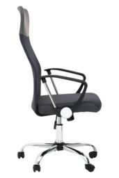 Orsina Brent High Back Mesh Home Office Chair in Dark Grey - thumbnail 4