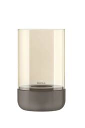 Blomus CALMA Lantern Size M - Burned Metal in Bronze
