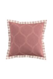 Sanderson 'Jamilia' Cotton Cushion in Pink - thumbnail 1