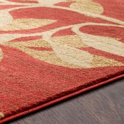 Livabliss Riley-Vintage Red Beige Brown Traditional Boho Living Dining Bedroom Rug in Dark Red - Size: 200 cm x 290 cm - thumbnail 3