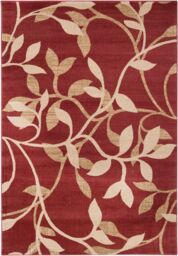 Livabliss Riley-Vintage Red Beige Brown Traditional Boho Living Dining Bedroom Rug in Dark Red - Size: 200 cm x 290 cm - thumbnail 2