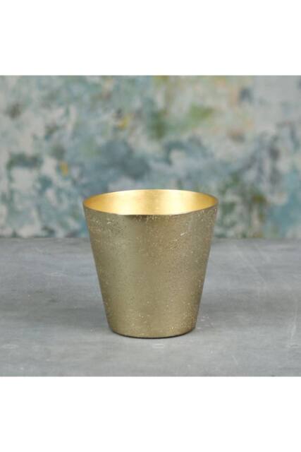 KDMD Gold Mayfair Long Tom Planter Small - image 1