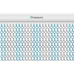 Xterminate Aluminium Fly Blind Door Screen Chain Curtain Silver & Blue - Size: 1 - thumbnail 4